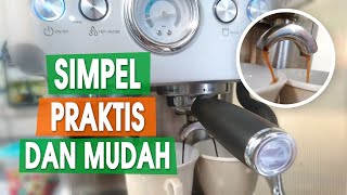 Make Double Espresso Coffee using Ferratti Ferro Fcm-5700Ac - Cara Membuat Kopi