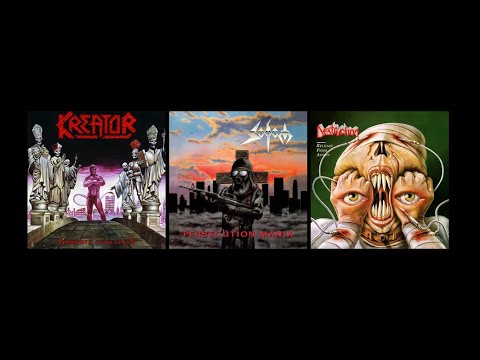 トップス Artillery kreator sodom thrash l Artillery kreator sodom thrash metal