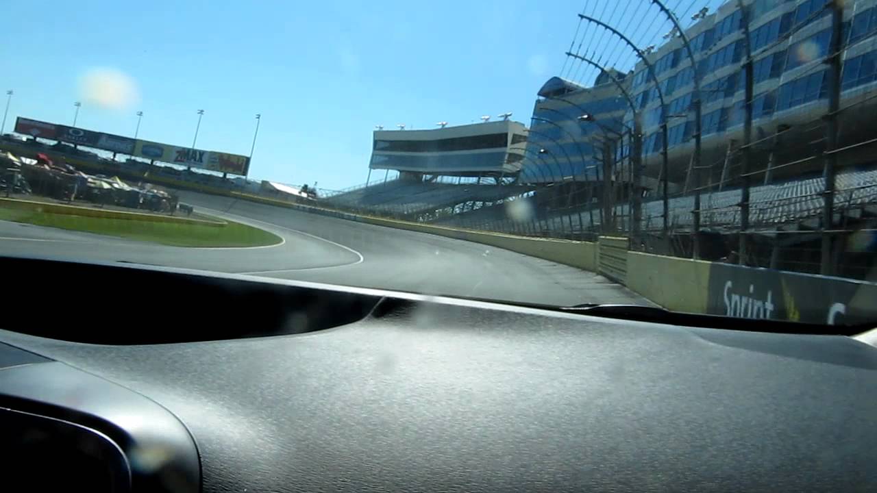 Pace car ride Charlotte Motor Speedway