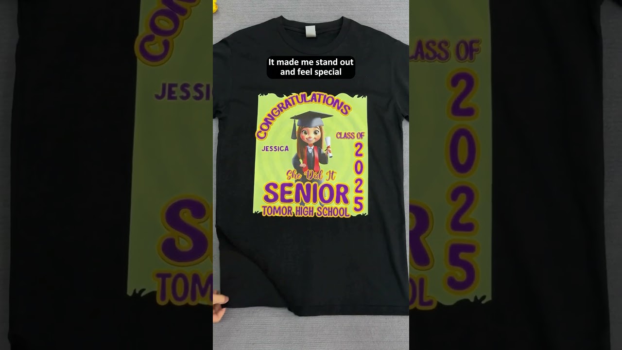 Celebrate graduation with this shirt 