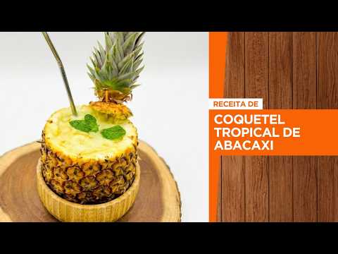 Terça na Cozinha: É TEMPO DE ABACAXI - Coquetel tropical de abacaxi (04/08/26)