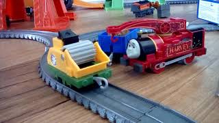 Trackmaster Helpful Harvey Unboxing Review And First Run