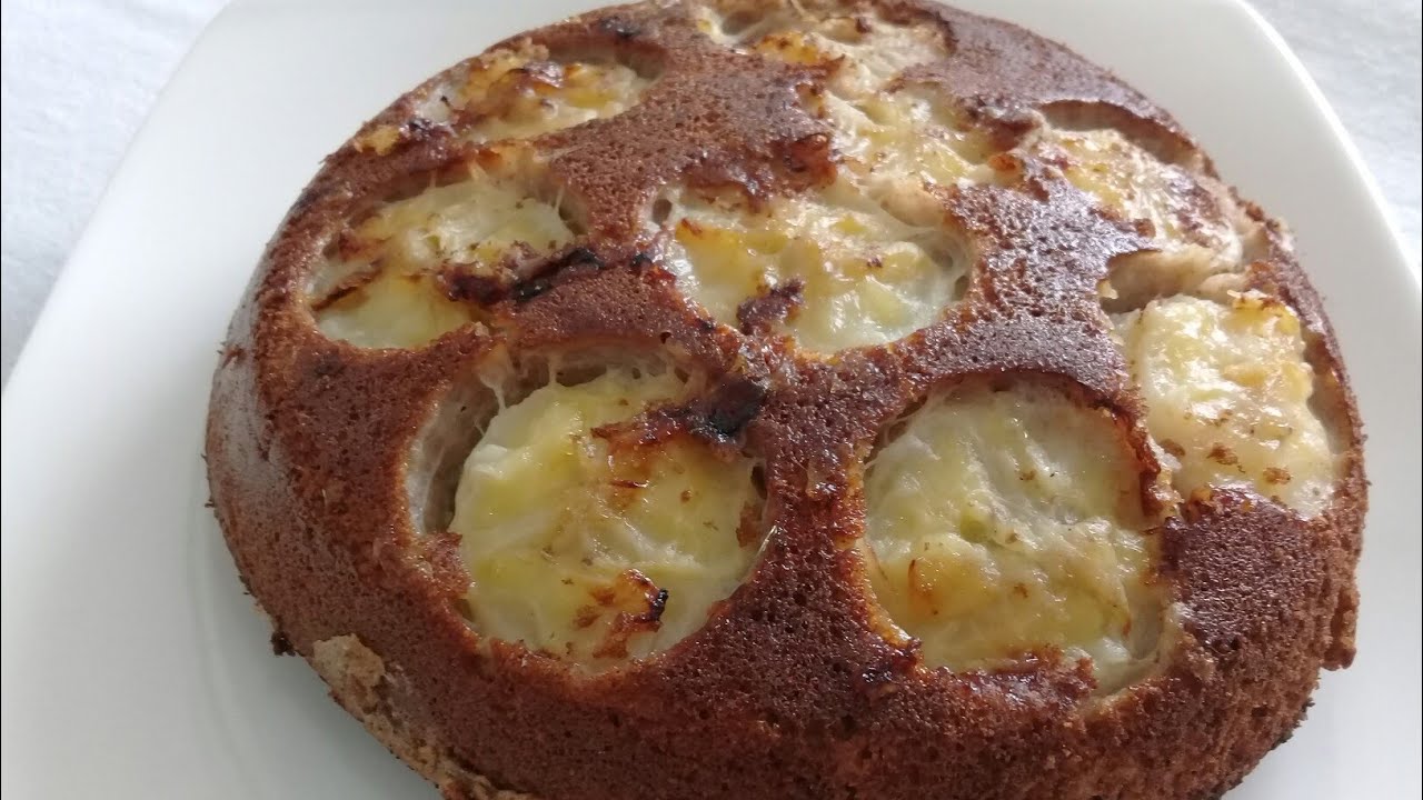 BOLO DE BANANA DE FRIGIDEIRA FIT SEM FARINHA DE TRIGO - Receitas saudáveis  com a Chef Susan Martha