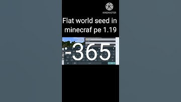 Thumbnail of flat world seed in Minecraft PE 1.19