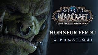 Cinématique : « Honneur perdu »