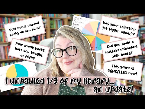 🤫 I UNHAULED 500+ BOOKS... DO I REGRET IT 6 MONTHS LATER? | TOTAL UNREAD BOOKS | Literary Diversions