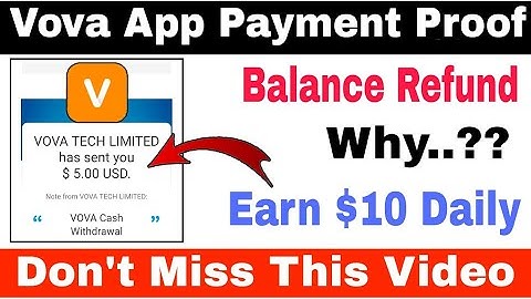 Vova App Payment Proof | Earn $10 Daily | Vova App Refund Problem & Solution | Vova App