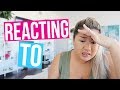 REACTING TO MY FIRST TIME ACTING!!