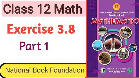 Class 12 Math Exercise 3.8 | Solve definite Integral