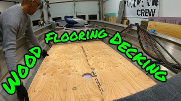 DIY Wood Decking & Flooring on Aluminum Boat {Bass Tracker Pro 17 Rehab Project}