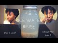 Rice Water Rinse: For Ultimate Hair Growth 4B/4C Hair