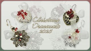 ❄️🎄Easy Christmas Ornaments Tutorial! ❄️🎄