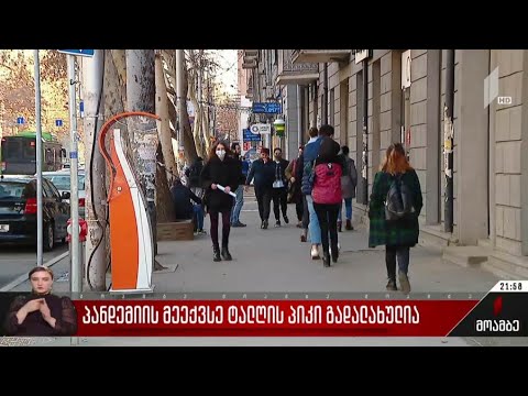 პანდემიის მეექვსე ტალღის პიკი გადალახულია