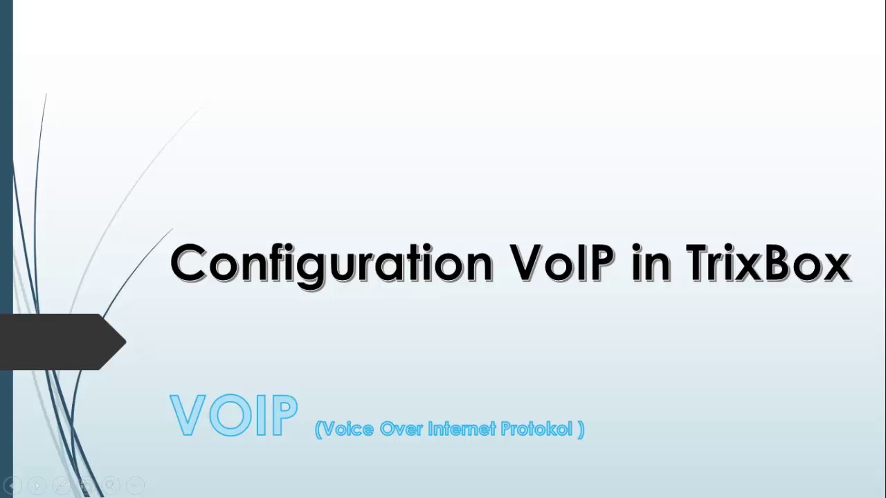 Configuration VoIP in TrixBox - YouTube