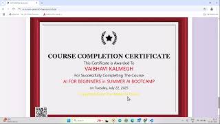 AI Certificate Generator