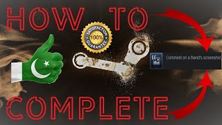 How to Complete Pillar of Community task 'Comment on a friend's screenshot' in Steam