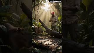 I was lost in Amazon jungle that think guide me thank God 🫪 #ai