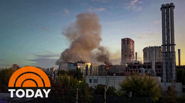 Russia Hits Cities Across Ukraine With 'Kamikaze' Style Drone Attacks