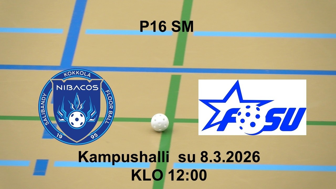 P16 SM Nibacos - FoSu  8.3.2026 klo 12