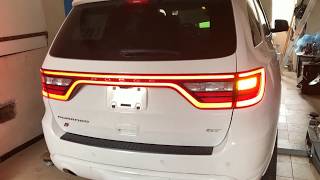 Dodge Durango tail light Umrüstung / conversion US/EU