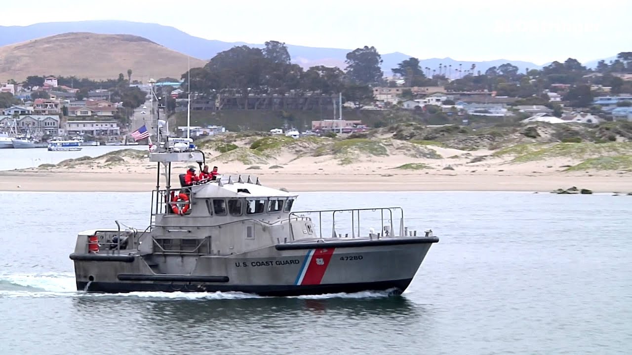 Morro Bay Coast Guard Operations Raw Video May 20 2015 YouTube