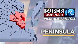 Peninsula Weather Forecast April 21, 2026