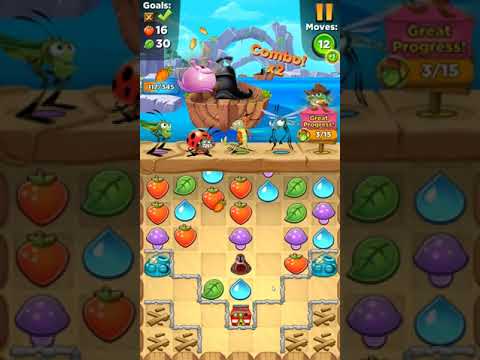 Best Fiends level 216 no boosters | PuzzledCubes.site