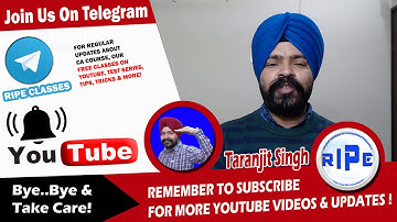 Super Strategy To Pass CPT December 2018 Exams | CA Exams | Taranjit Singh RIPE