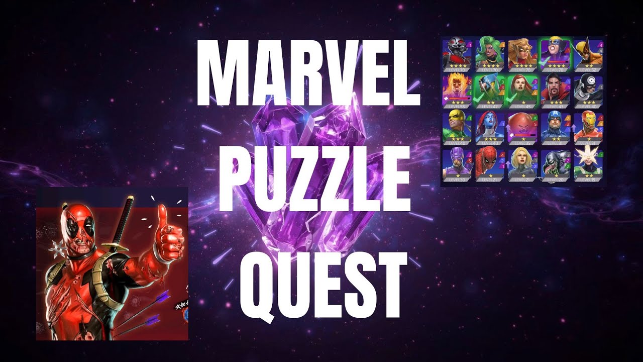 Marvel Puzzle Quest – Campaign Playthrough Part 13 | No Commentary Gameplay