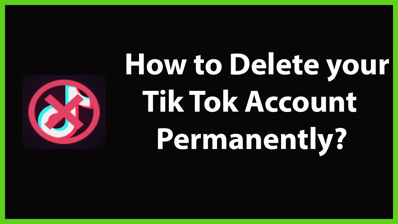 How to Delete your Tik Tok Account Permanently-24?