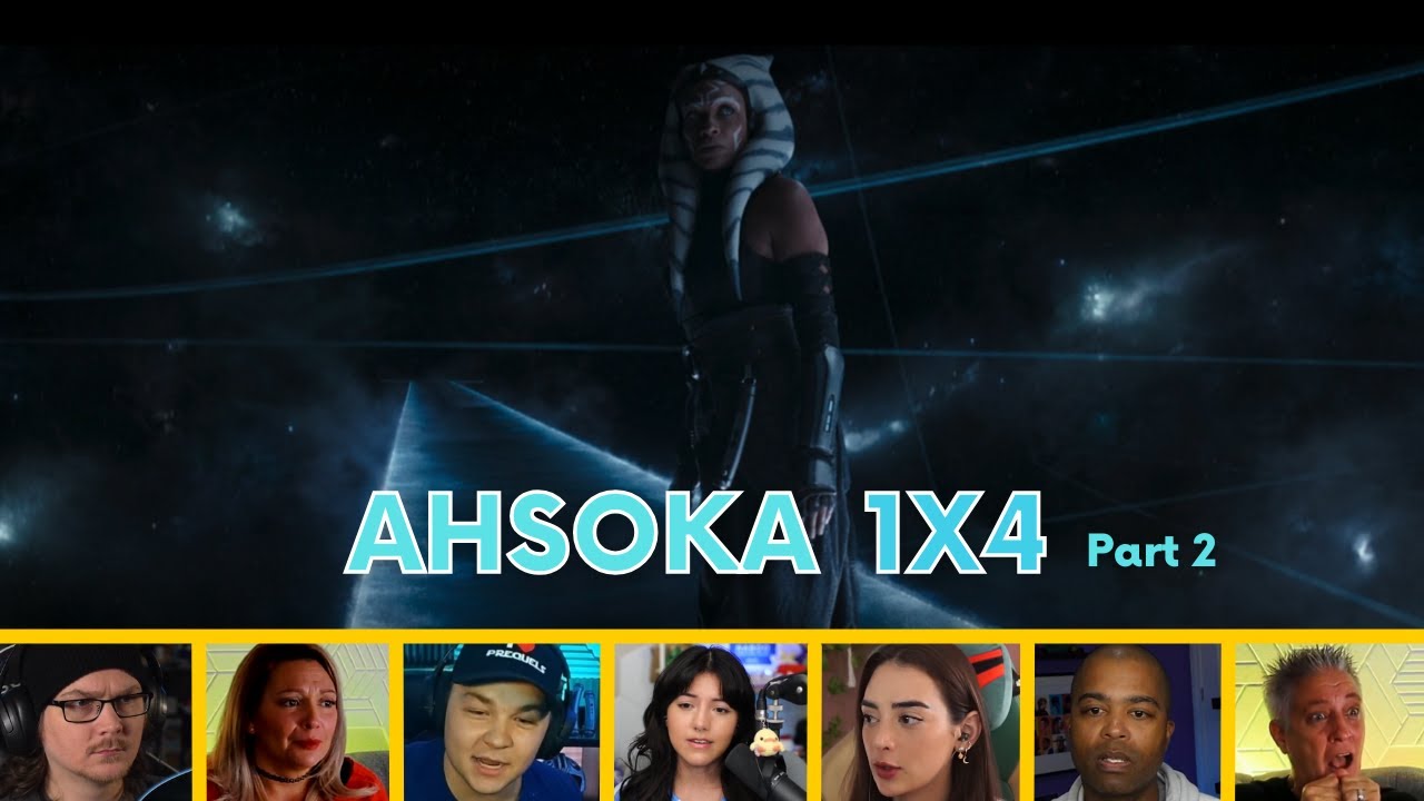 Reactors Reacting to ending of AHSOKA Episode 4 | Ahsoka 1x4 "Fallen Jedi" | P2