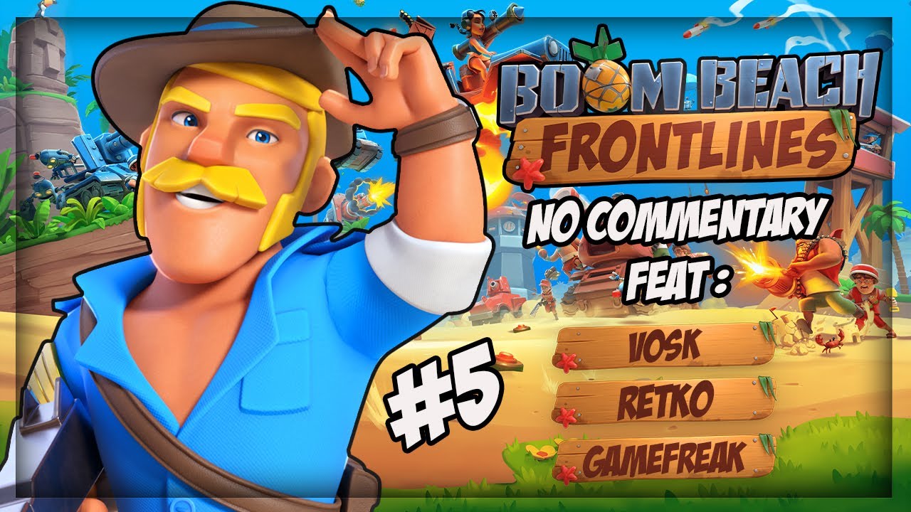 [005] Boom Beach Frontlines Assault Gameplay