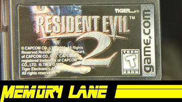Resident Evil 2 for Game.com (Memory Lane)