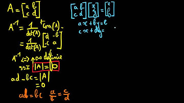 Déterminer si une matrice est inversible