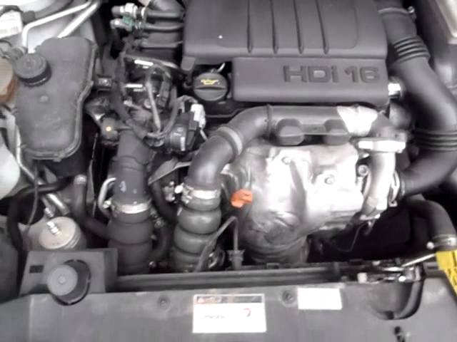 C17091 Citroen Berlingo 1.6Hdi 9Hx Manual 2011 Engine Testing - Youtube