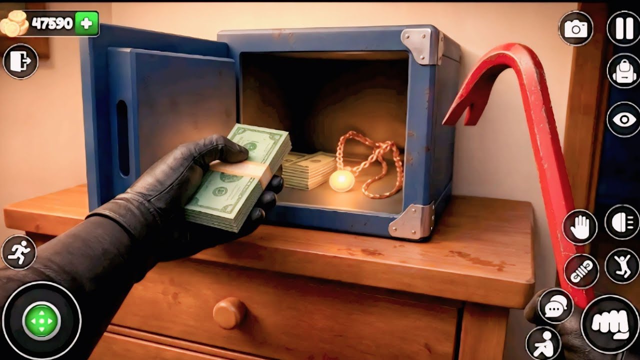 Thief Simulator 🕵️‍♂️ | Robbing a House Without Getting Caught!