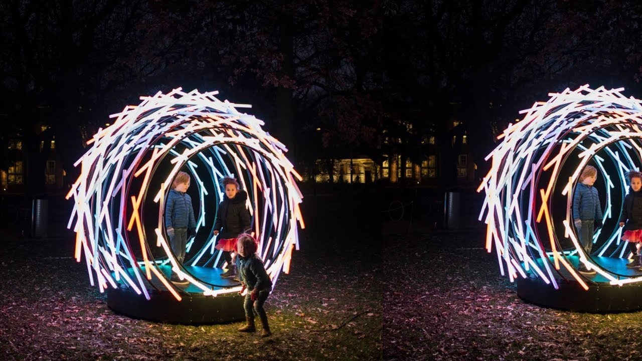 Qatar Light Festival at Lusail City 4K HD YouTube
