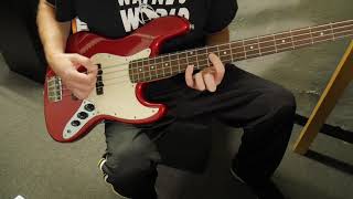 Squier Fender Jazz Bass Setup