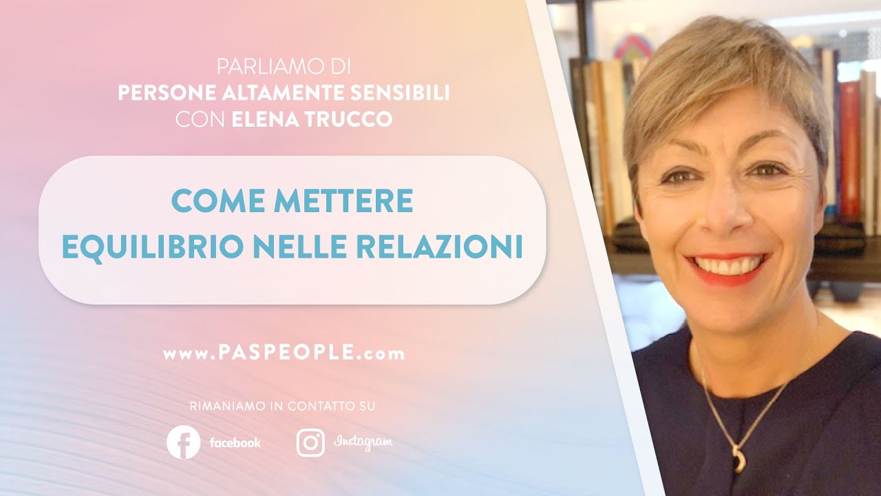 Come mettere equilibrio nelle relazioni