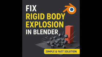 Fix Rigid Body Explosion in Blender | Simple & Fast Solution