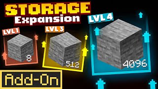 The Storage Expansion | Minecraft Marketplace Addon | Showcase