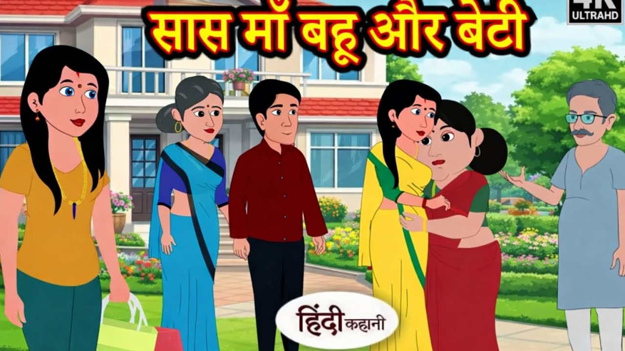 सास माँ, बहू और बेटी की दिल छू लेने वाली कहानी | Emotional Family Story in Hindi | Moral Kahani