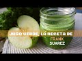 Jugo verde probando la receta de Frank Suarez