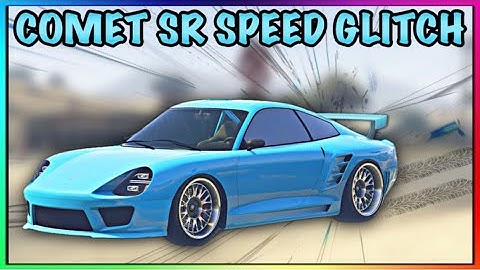 Easy To Do Speed Glitch w/ Pfister Comet SR (GTA Online)