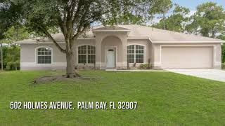 Home For Sale in Palm Bay FL | 502 Holmes Avenue, Palm Bay, FL 32907