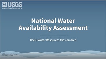 National Water Availability Assessment Release