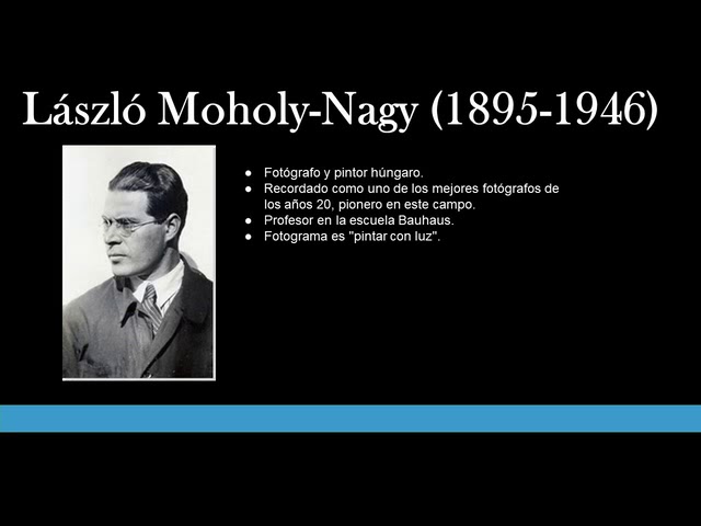 Lászlo Moholy Nagi y Gunta Stölzl
