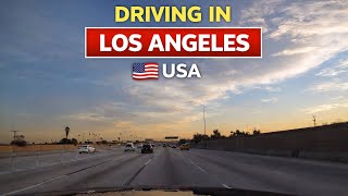 Driving in America | Los Angeles. Hollywood Boulevard - Walmart | Follow Me