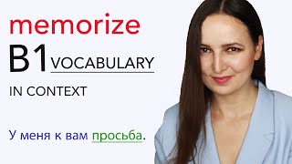 Memorize B1 Vocabulary in Context