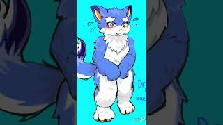 퍼슈터 스콜(Fursuiter Scall)님 팬아트 퀵 드로잉